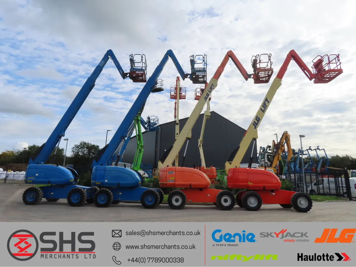 JLG 660 SJ Boom Lift Access Platform CHOICE OF 4 - Image 1