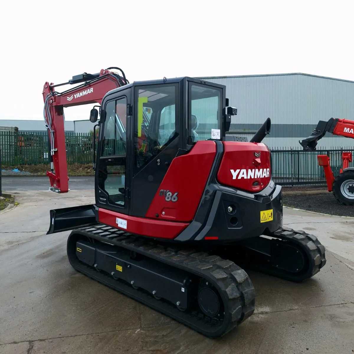 Brand New 2024 Yanmar SV86 Compact Excavator! - Image 1