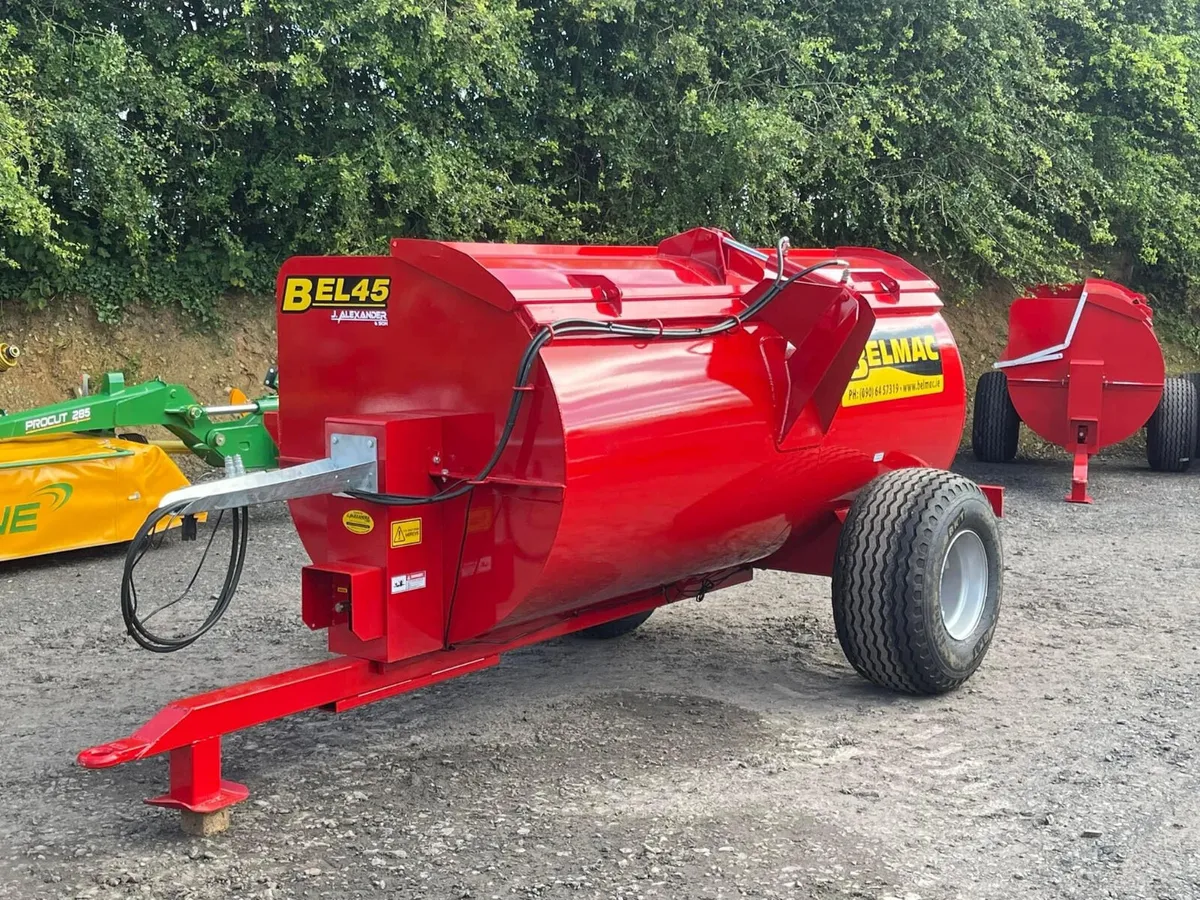 ROTOSPREADER MANURE DUNG SPREADER BELMAC 4.5 NEW - Image 3