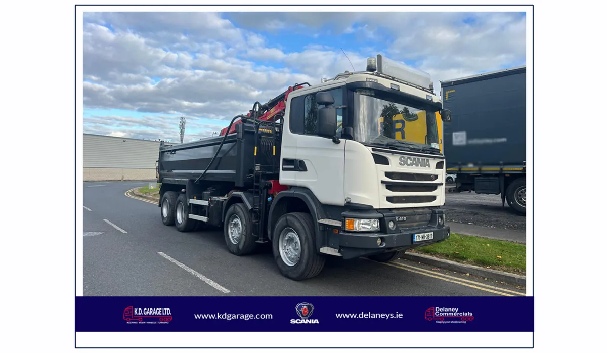 2017 Scania G410 8x4 tipper for sale - Image 2