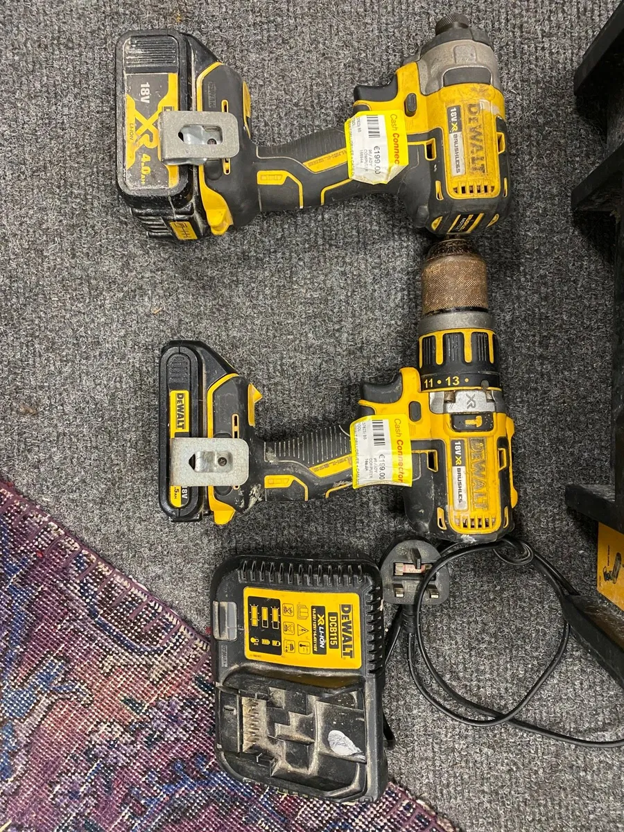 DeWalt drill driver 2x batteries charger case DCD for sale in Co. Cork for 199 on DoneDeal