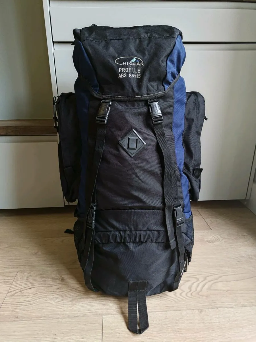 100L Rucksack Backpack Hi Gear Profile ABS 85 for sale in Co. Dublin for 55 on DoneDeal