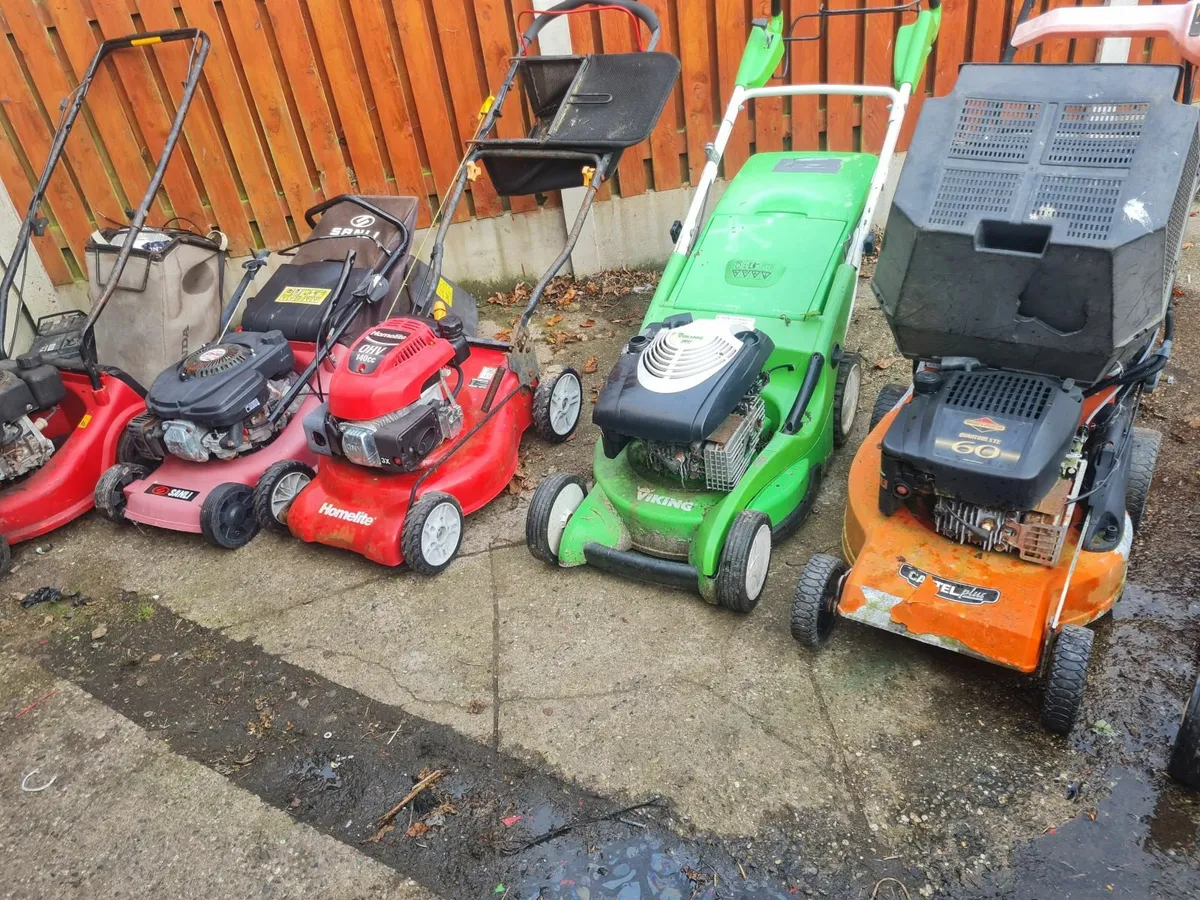 Lawnmowers donedeal hotsell