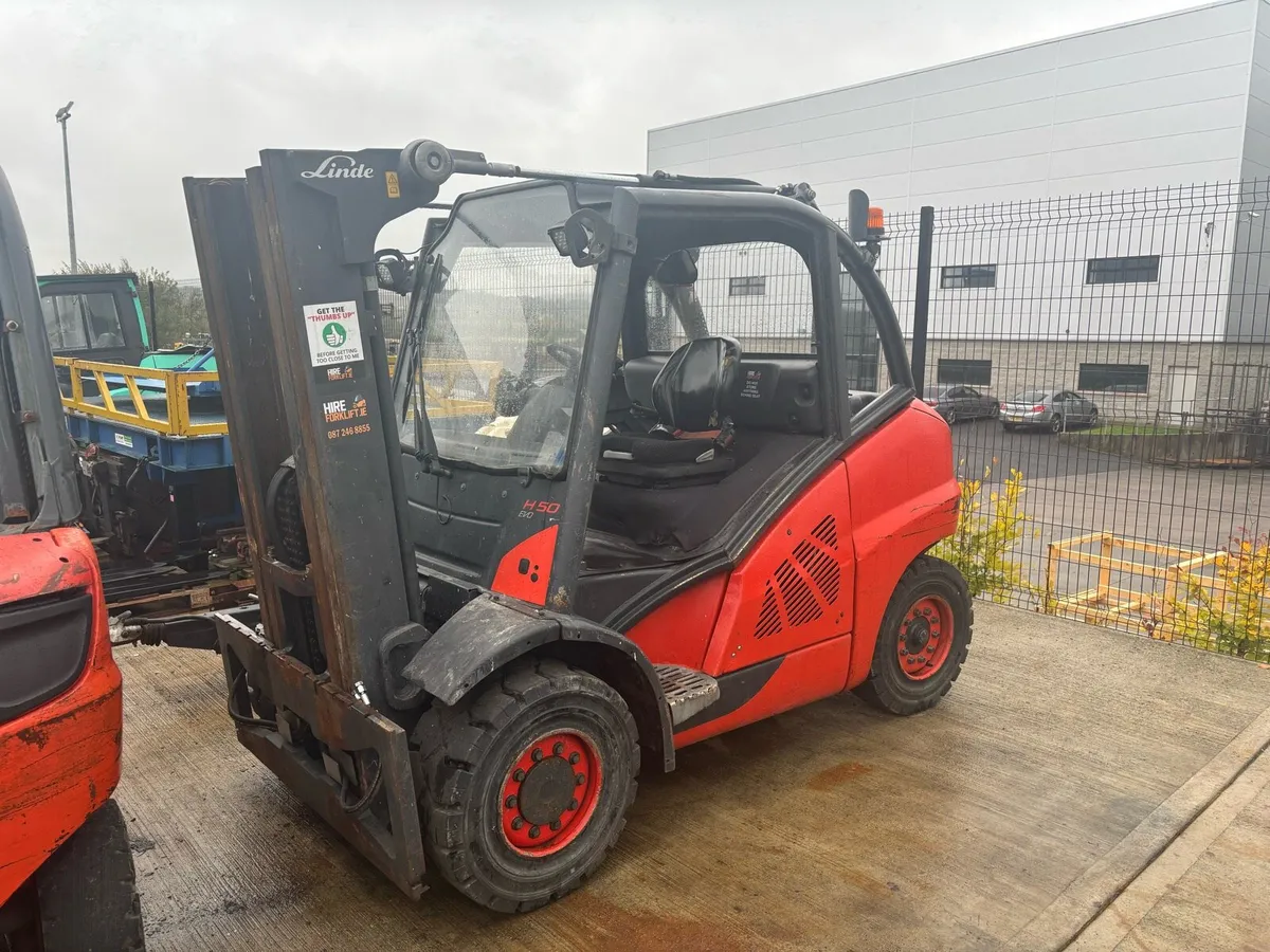 Linde H50D container spec forklift - Image 1