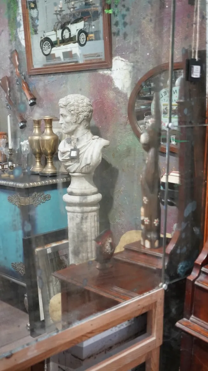 Large Antique Wall Mirror - Image 4