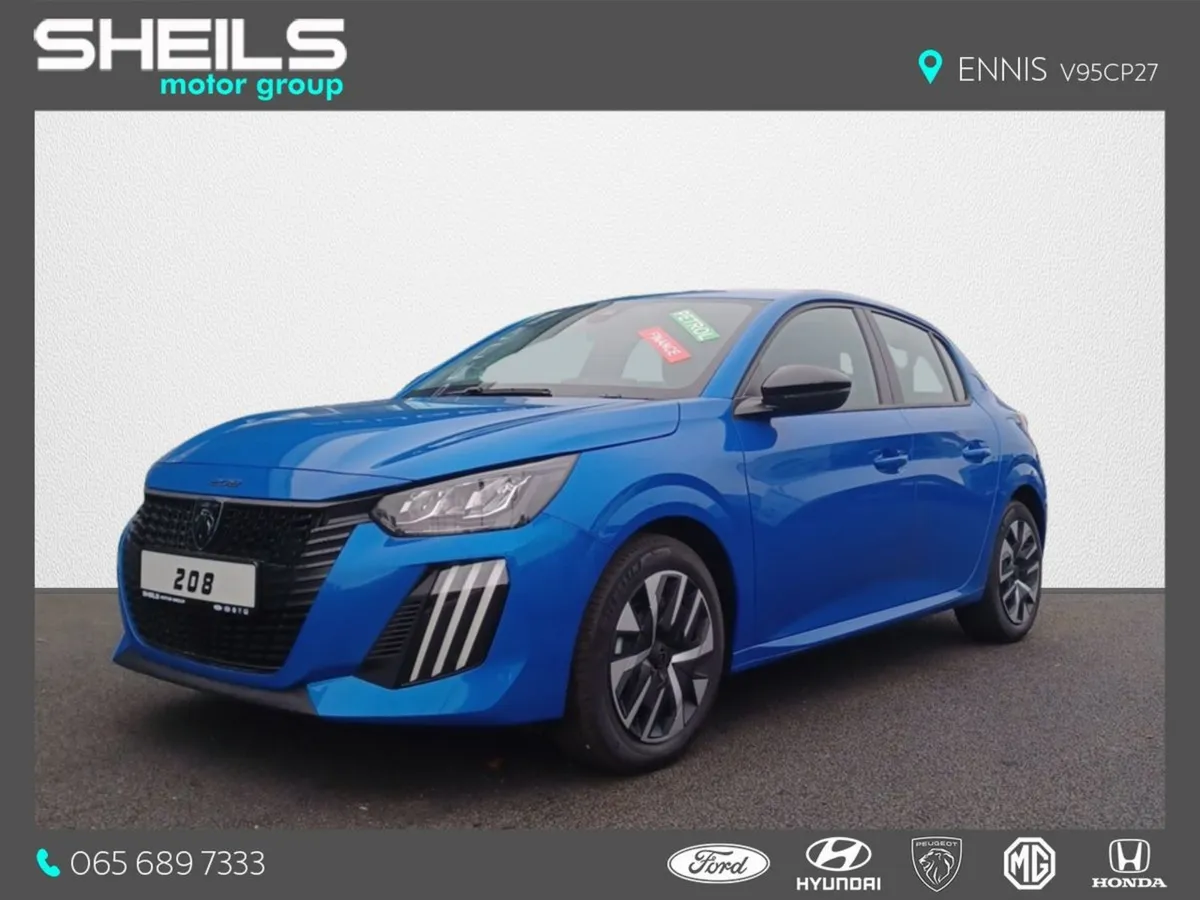Peugeot 208 Active 1.2 Petrol 5 Hatchback  demo B - Image 4
