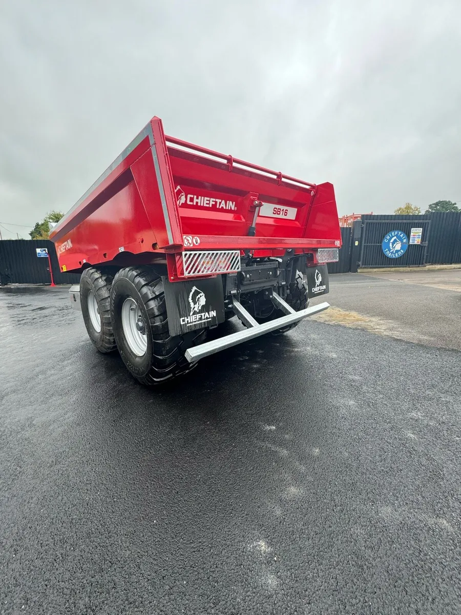 Chieftain SB16 ton Multi Purpose Dump trailer - Image 4