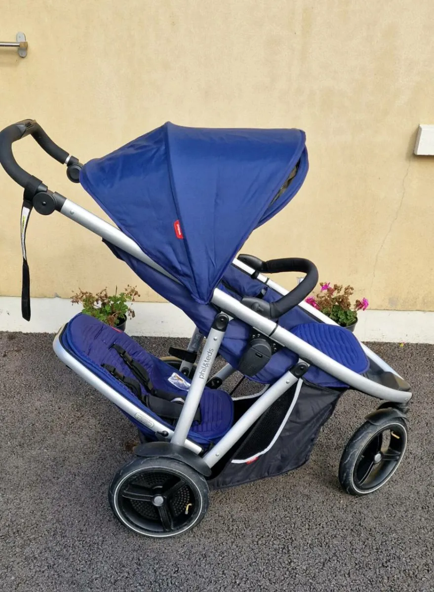 Phil & Ted's double / single stroller buggy - Image 1