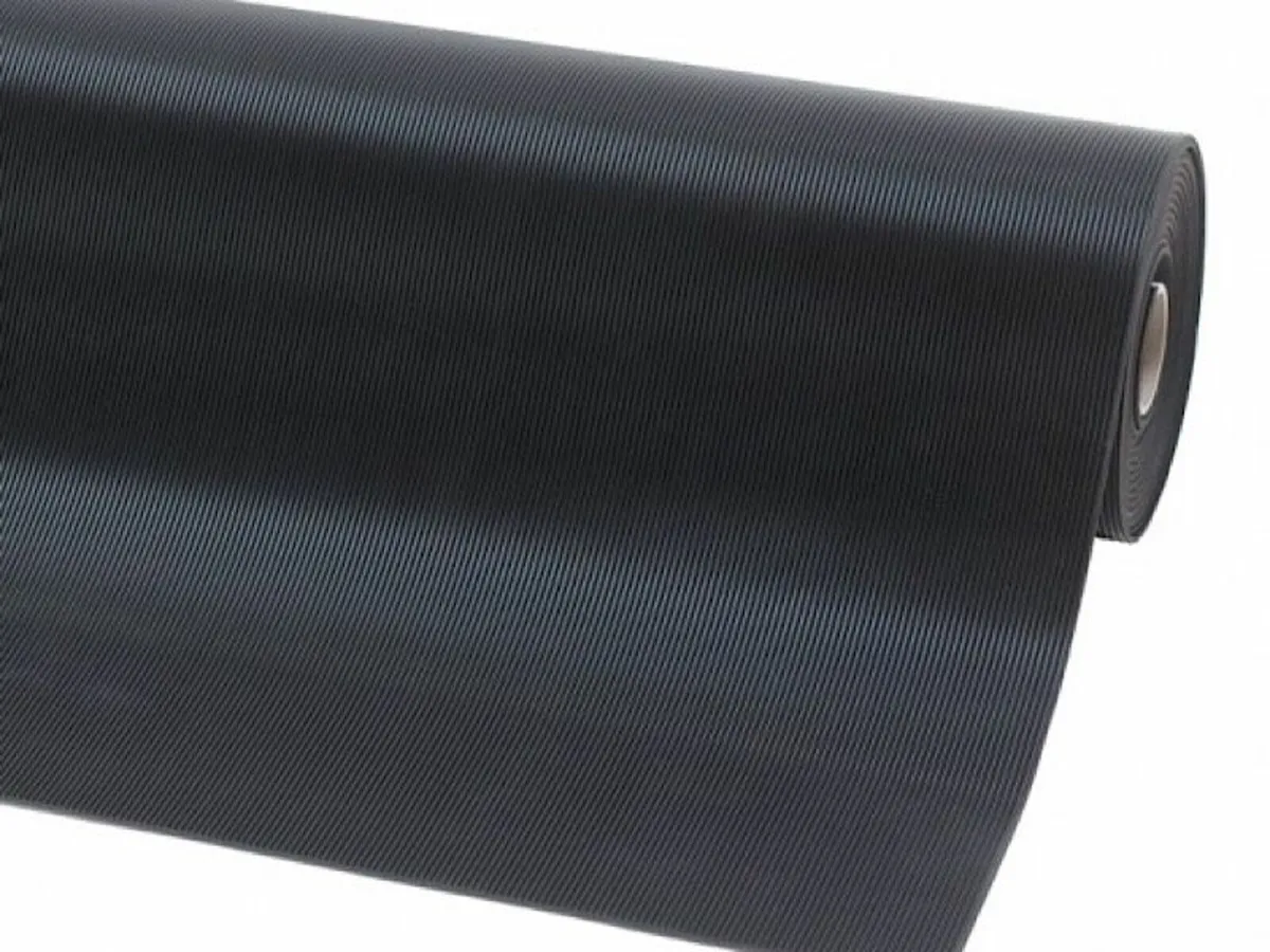 Ribbed & Chequer Plate Rubber Matting - Image 4