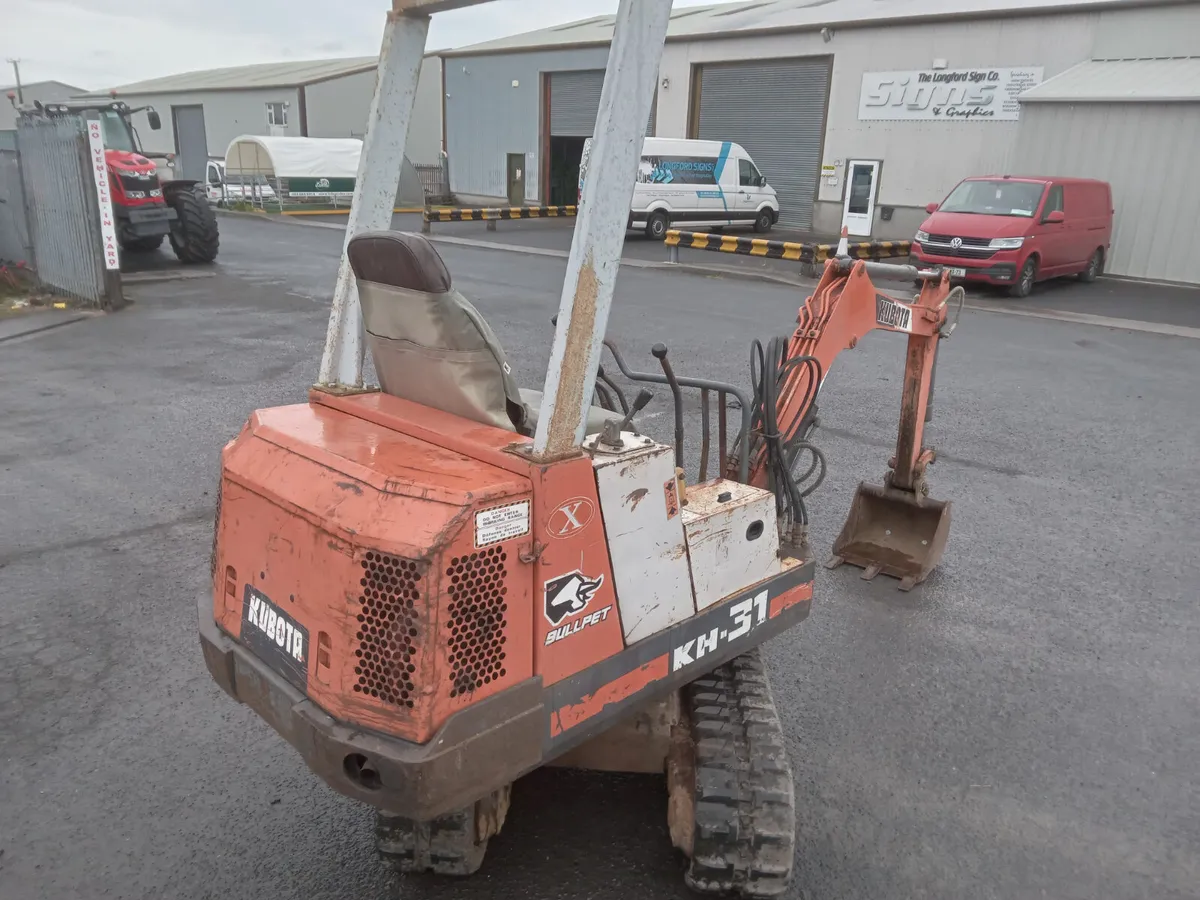 Kubota KH 31 Digger - Image 3