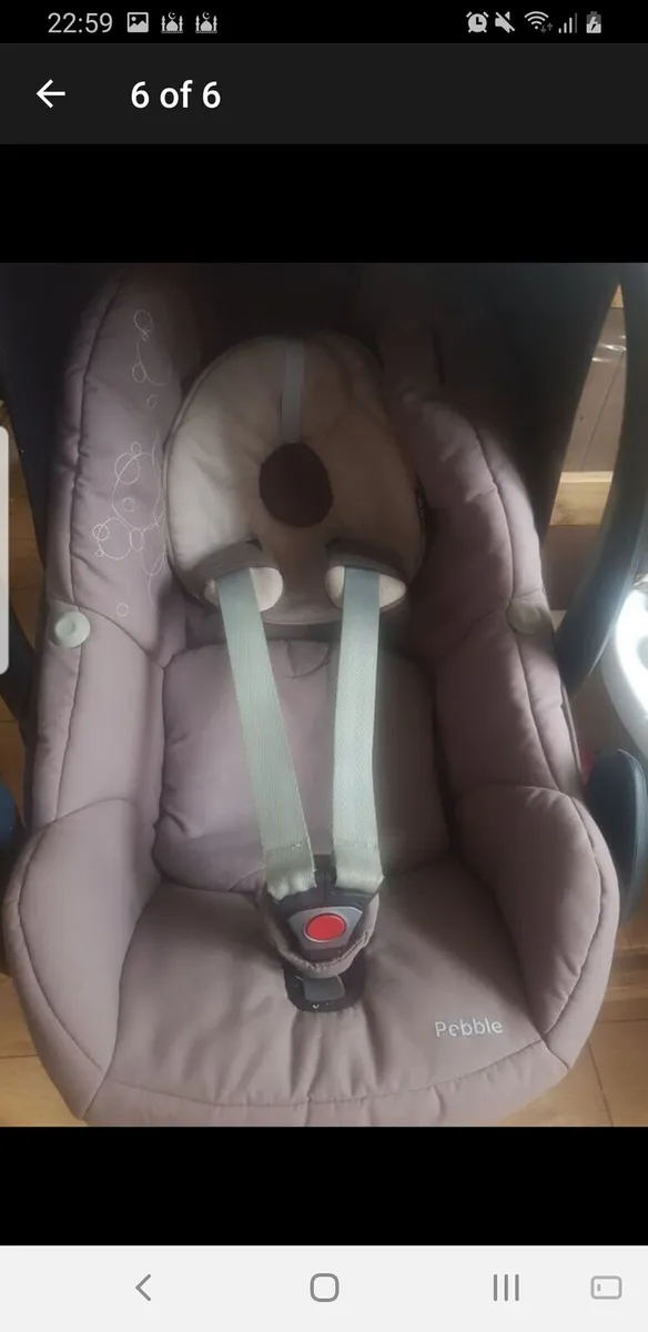 Maxi cosi pebble car seat for sale in Co. Westmeath for 45 on DoneDeal