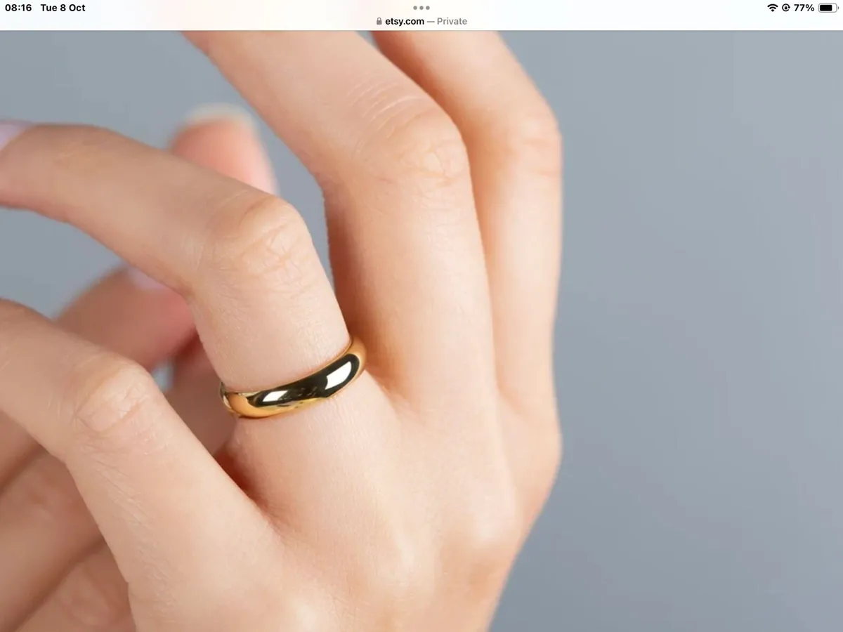 NEW GOLD Ring - Image 1