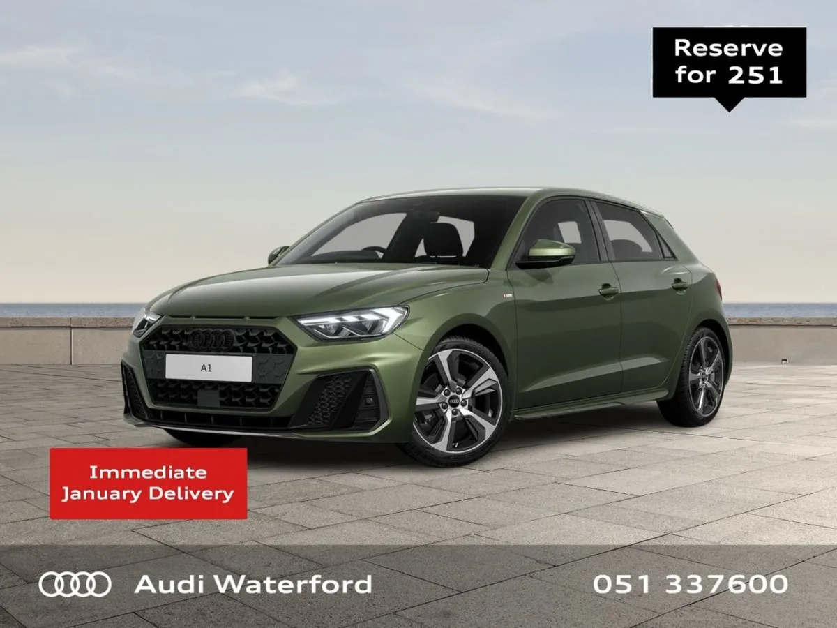 Audi A1 SB 30 Tfsi 116HP S-line PCP From  425 per - Image 1