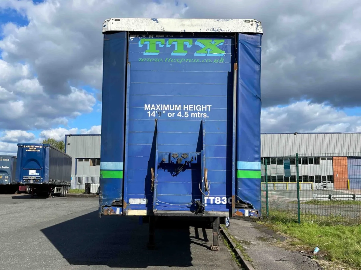 2003 SCHMITZ 4500MM CURTAINSIDE TRAILER - Image 2