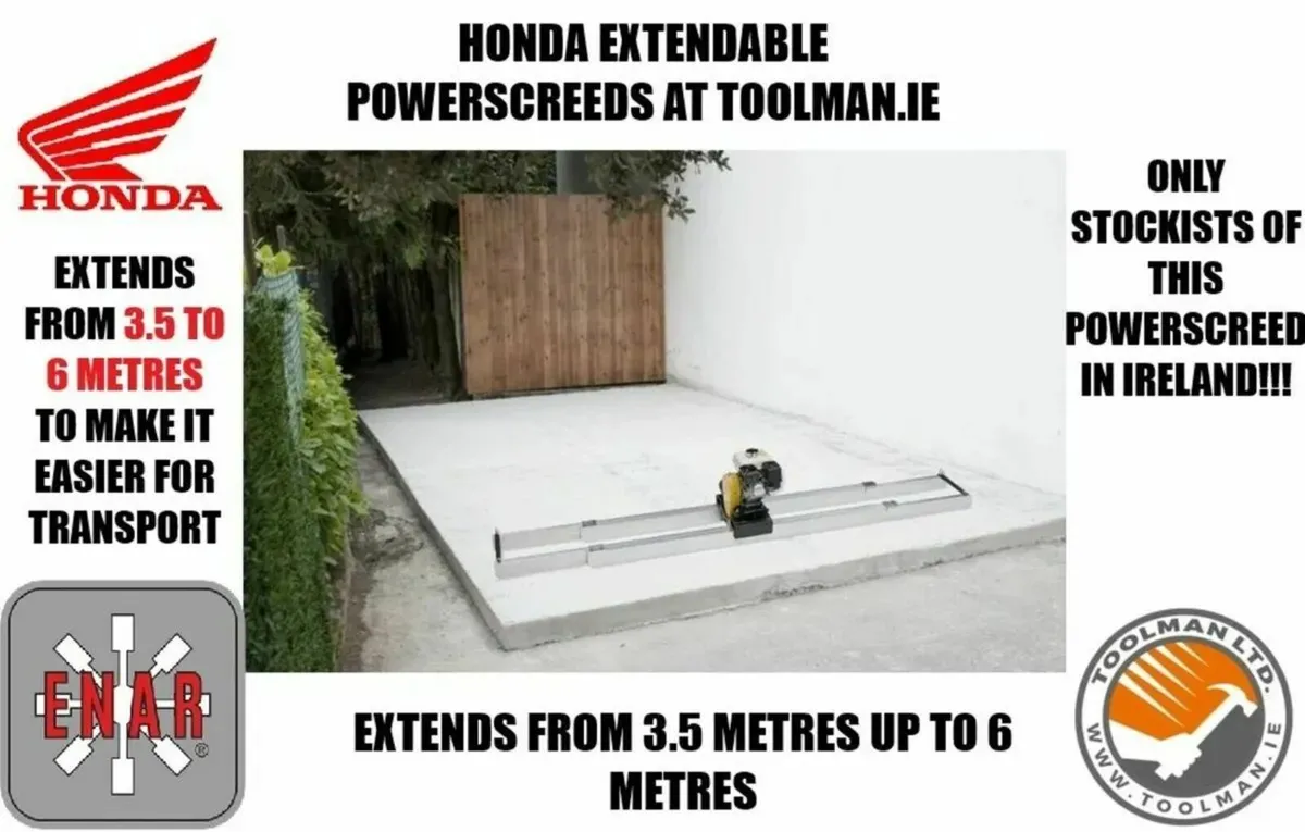 Honda Vibrating  screed - Image 3