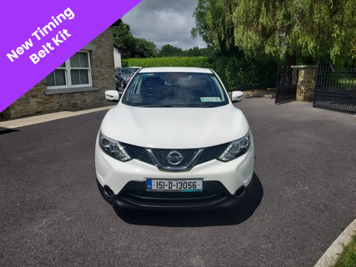 2015 Nissan Qashqai 1.5 DSL SV - NEW T/BELT - Image 2