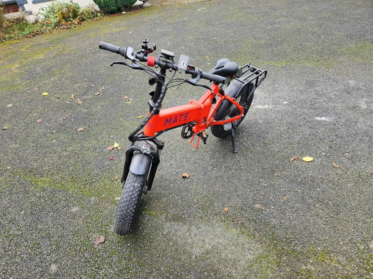 Slightly Used Mate X Electric Bike Excellent Con for sale in Co. Kildare for 900 on DoneDeal