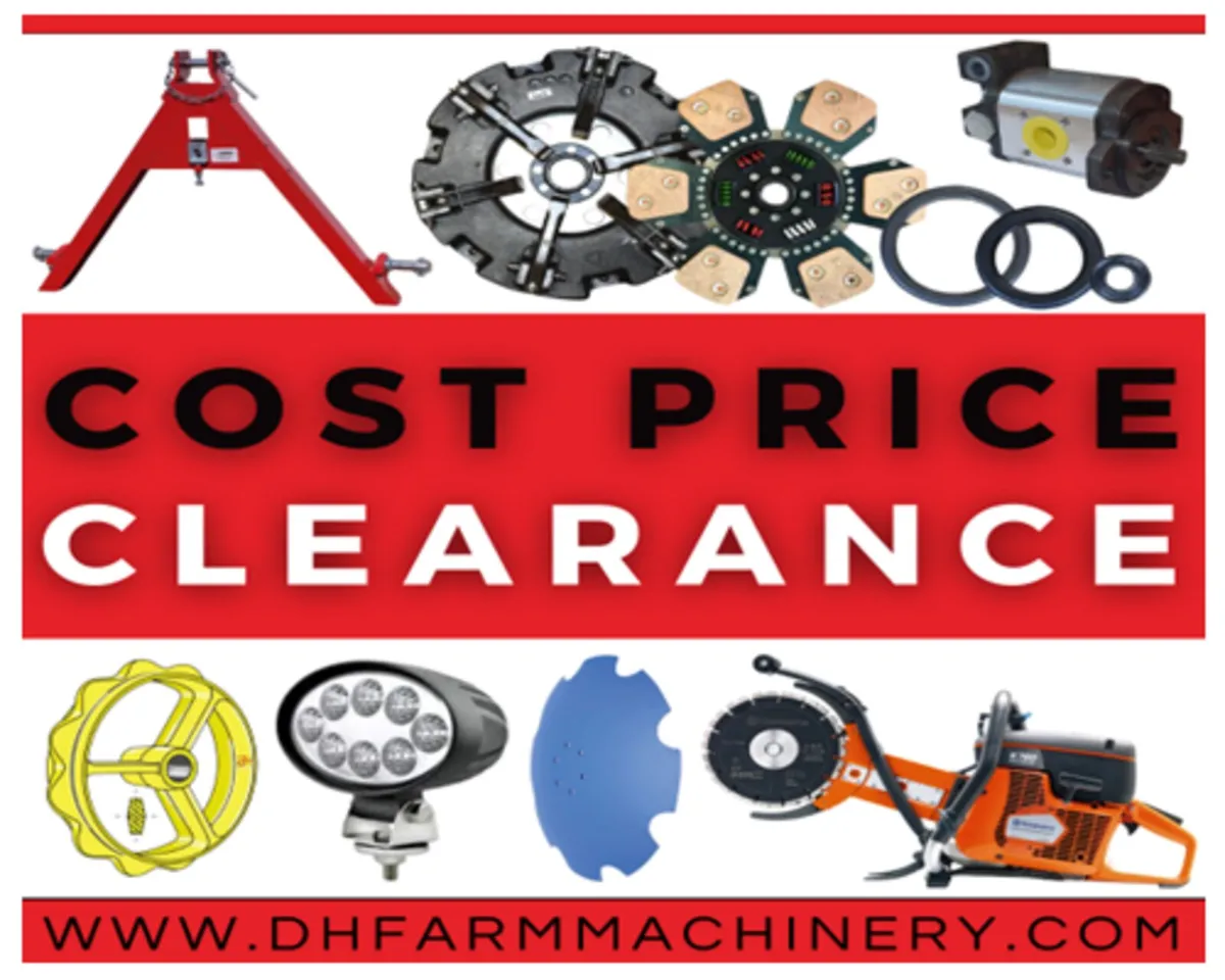 Cost Price Tractor Parts & Agriculture Spares - Image 1