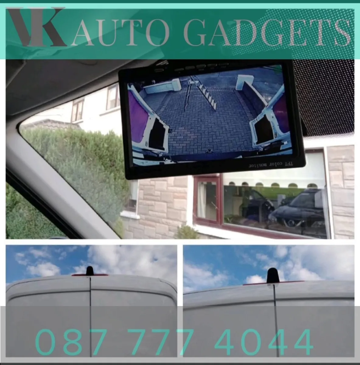 Car Van Truck Camper Reversing Camera Installation - Image 1