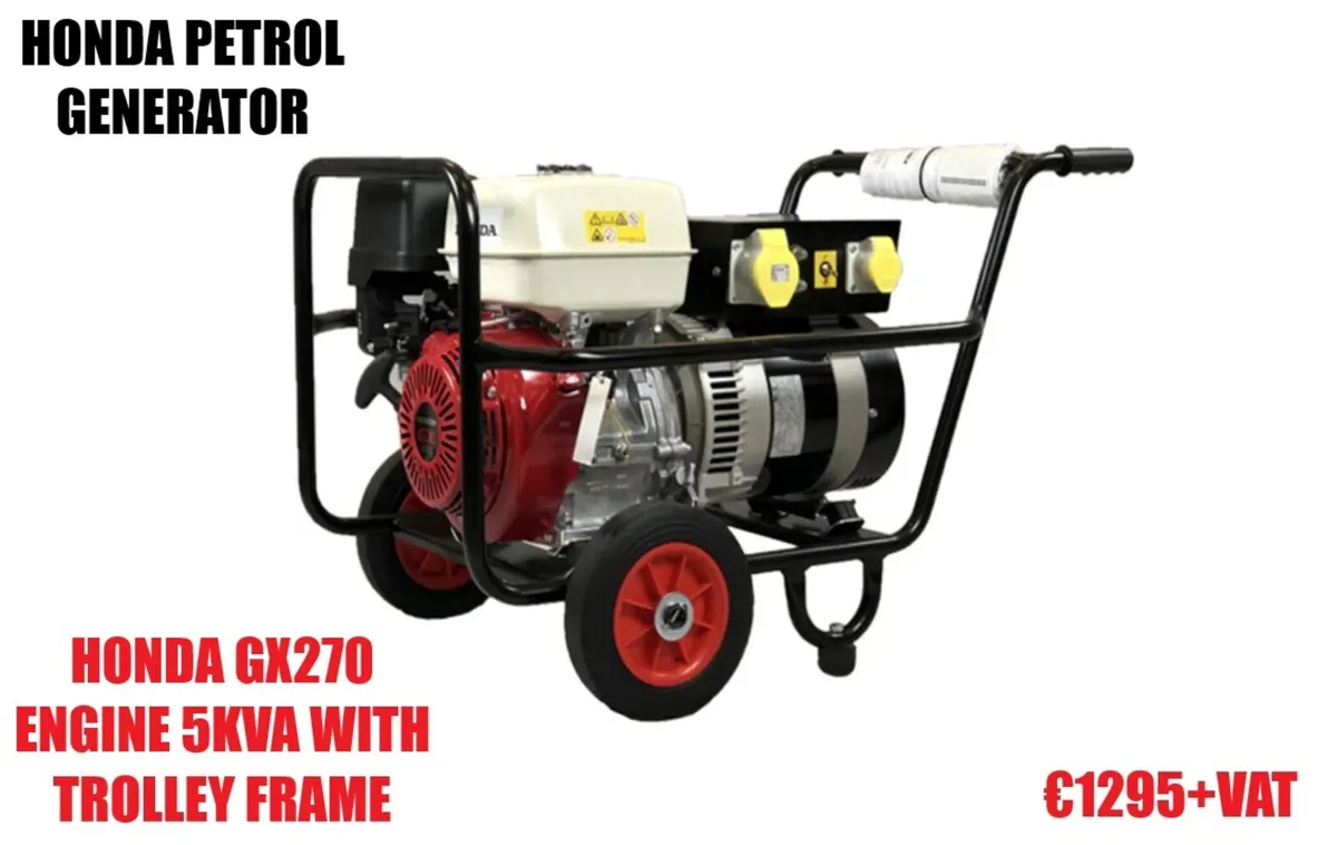 Honda and Yanmar Generator at Toolman.ie - Image 2