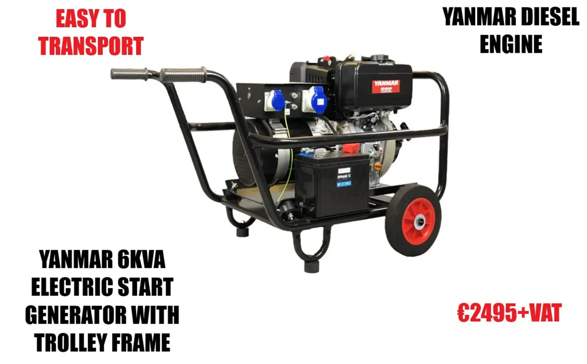 Honda and Yanmar Generator - Image 2