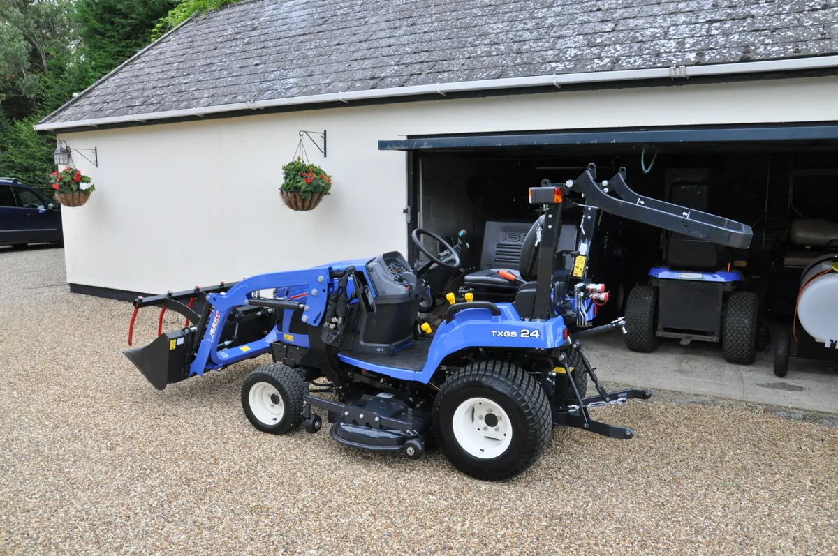 ISEKI TXGS 24 COMPACT TRACTOR - Image 4