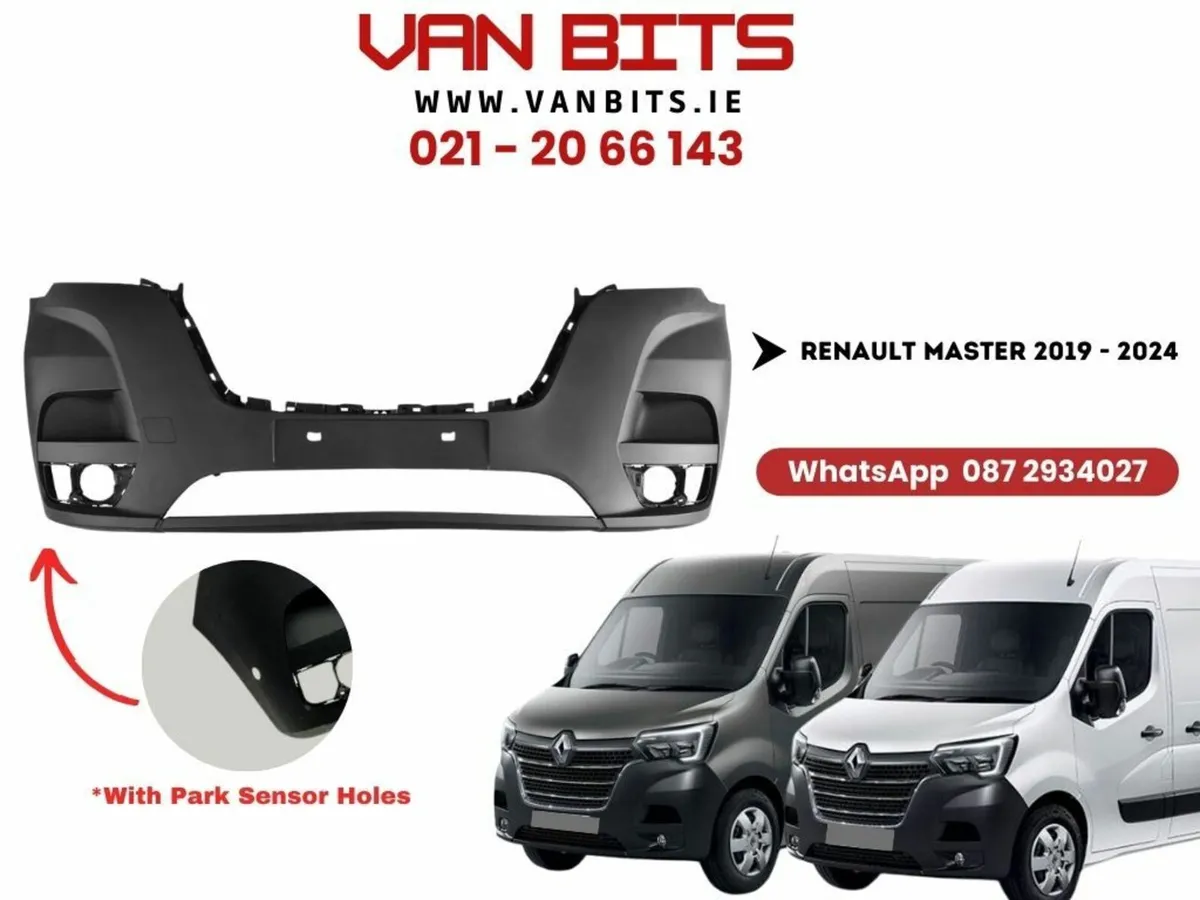 Front Bumper for Renault Master MK3 - Image 1