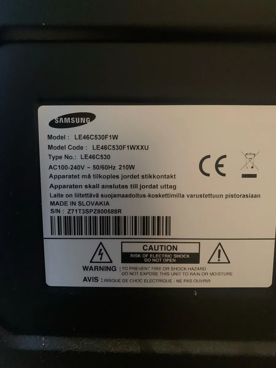 Samsung 46inch tv and tv stand for sale in Co. Dublin for €150 on DoneDeal