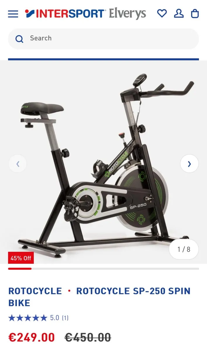 Spin bike for sale in Co. Westmeath for 200 on DoneDeal