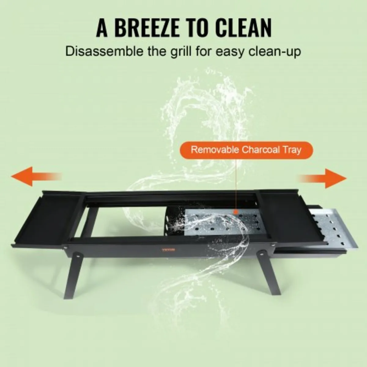 Foldable Compact BBQ Grill Portable Charcoal Grill for sale in Co