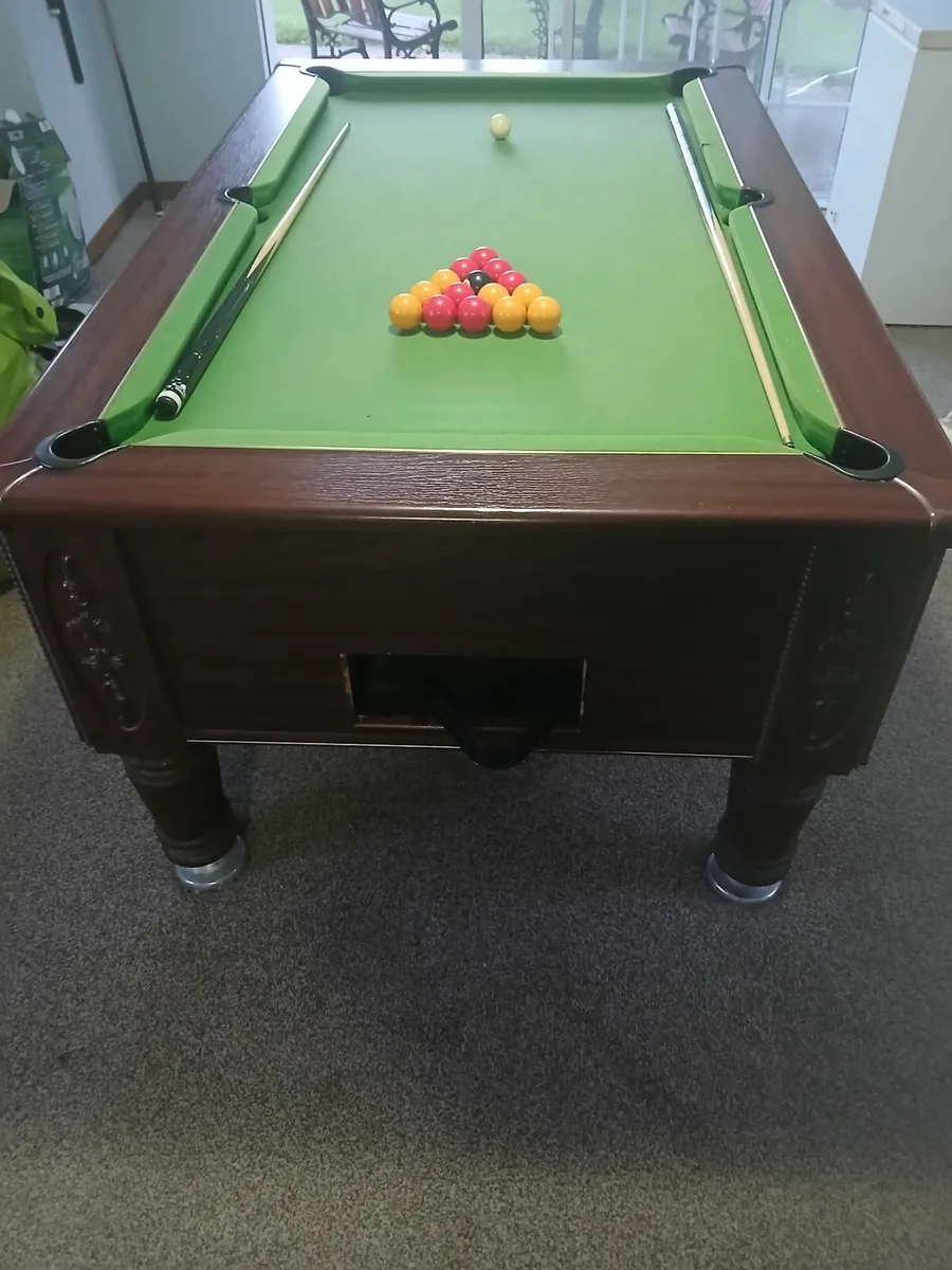 Pool table for sale in Co. Westmeath for €600 on DoneDeal