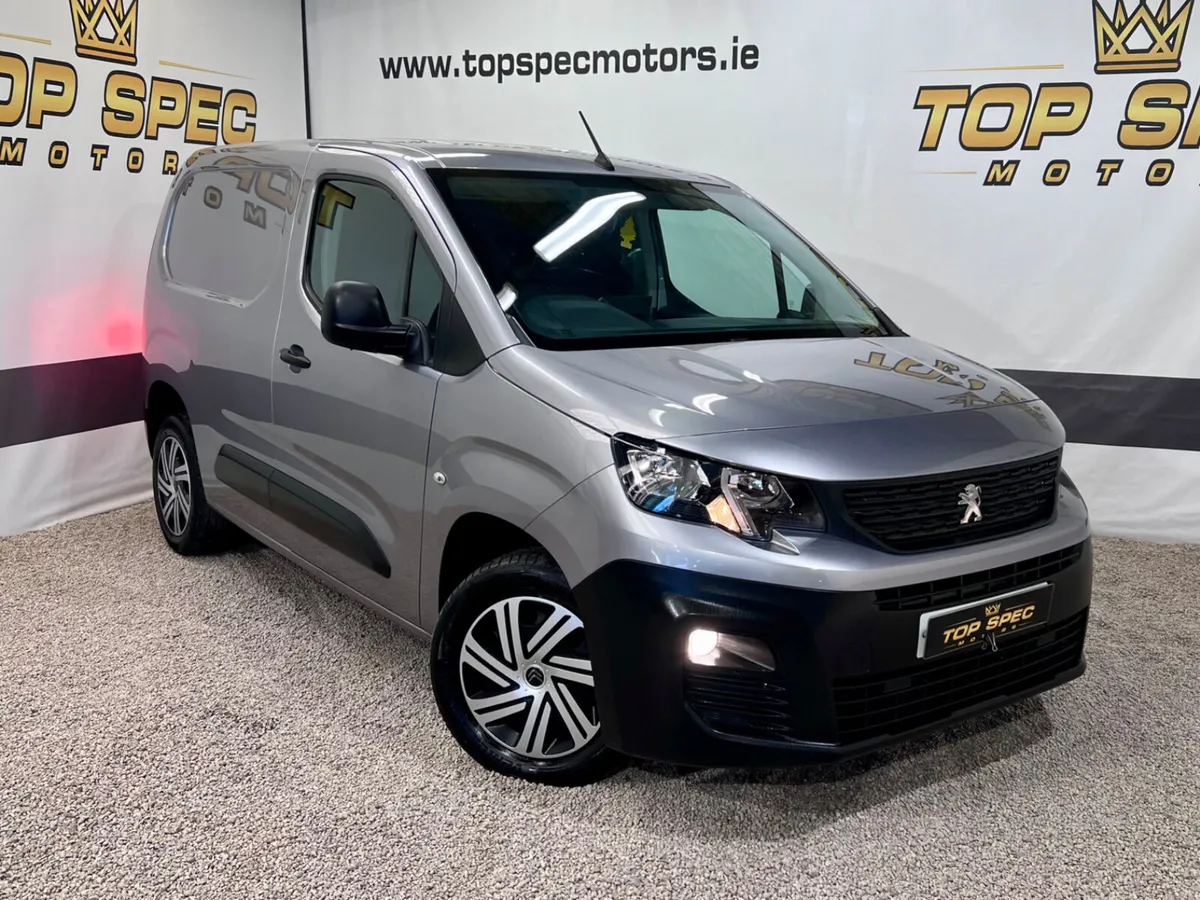 2019 (192) Peugeot partner NEW MODEL 1.6Hdi 3 Seat - Image 1