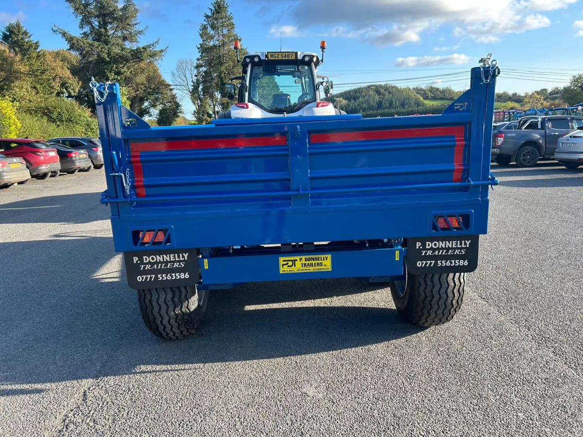 14ft/ 7ft6 Donnelly tipping trailer - Image 2