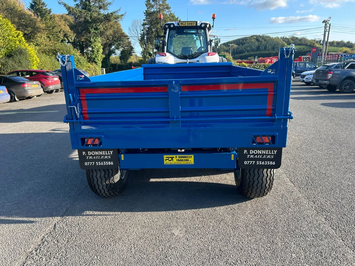 14ft/ 7ft6 Donnelly tipping trailer - Image 3