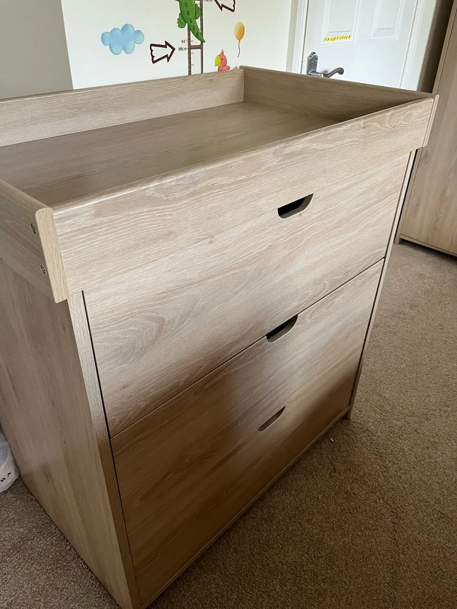 Nursery furniture set for sale in Co. Cork for 400 on DoneDeal