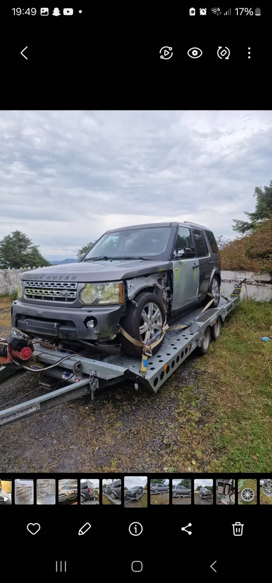 Landrover discovery 4 breaking - Image 3