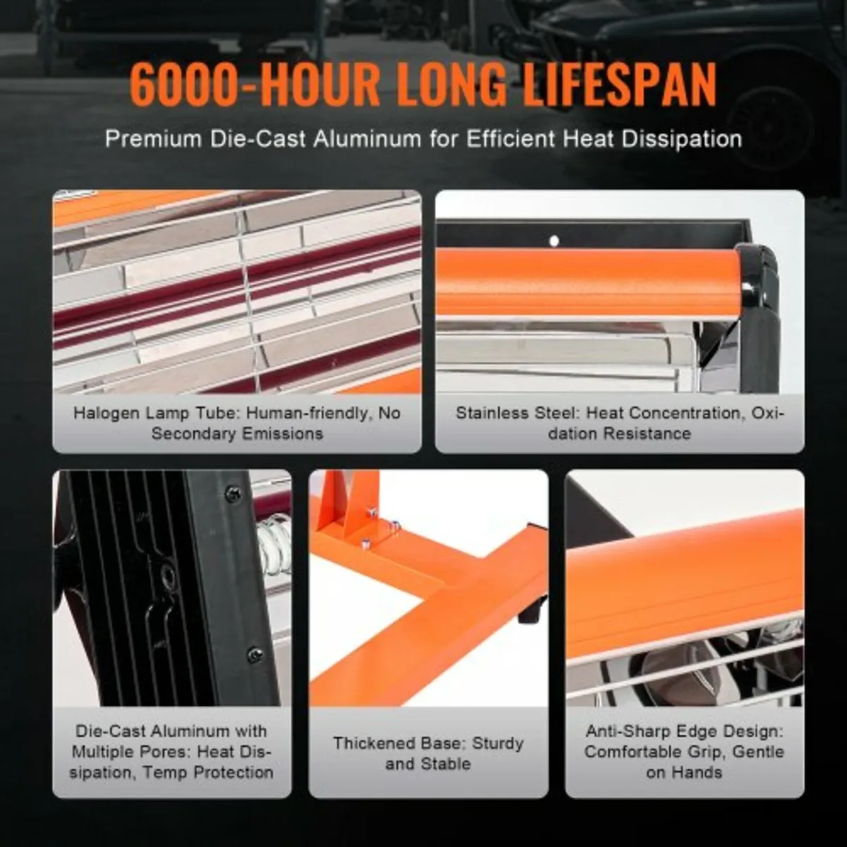 1500W High Power Infrared Paint Curing Lamp for Au for sale in Co