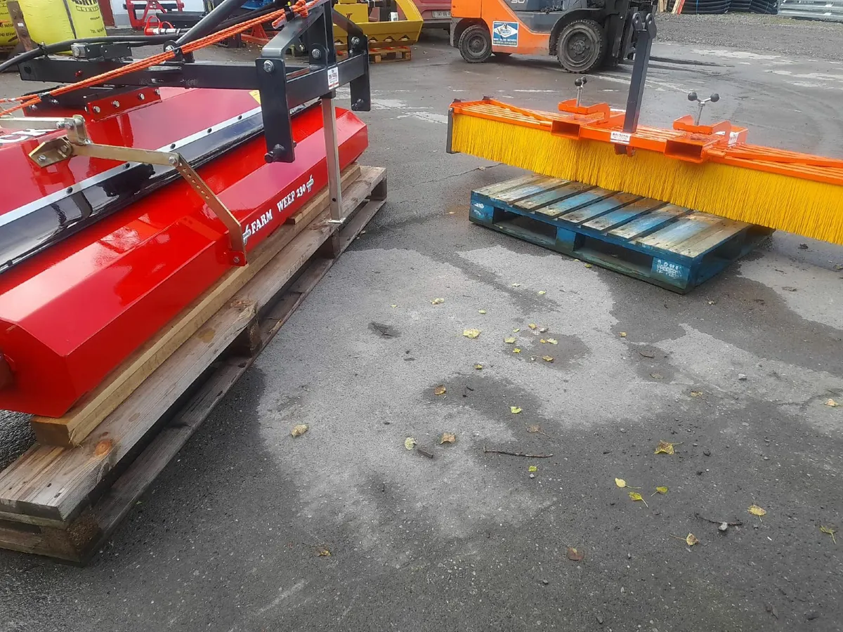 NEW BROOMS & REDROCK  SWEEPERS - Image 1