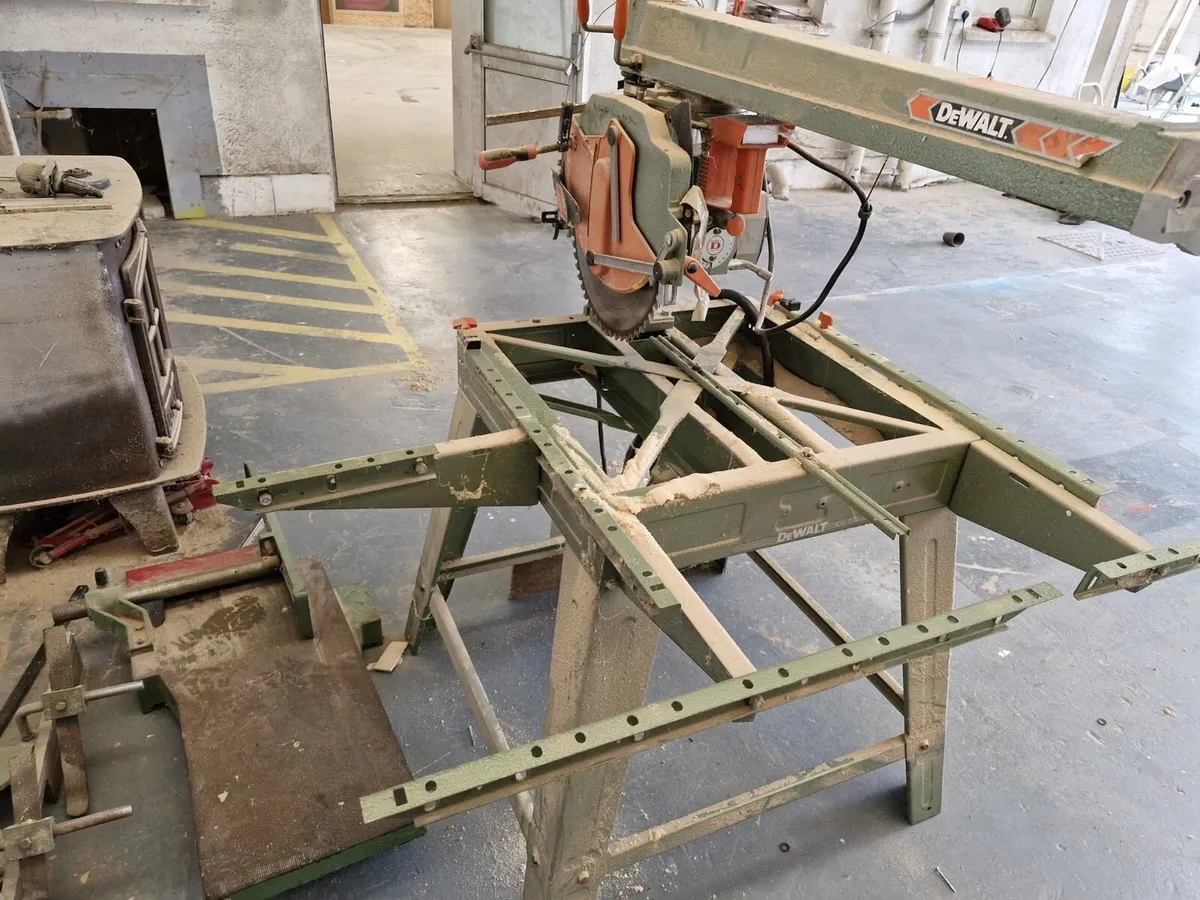Dewalt radial arm saw for sale outlet