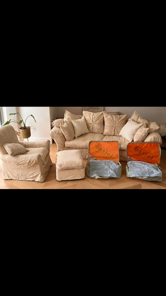 Sofa / Armchair/ Footstool - Image 1