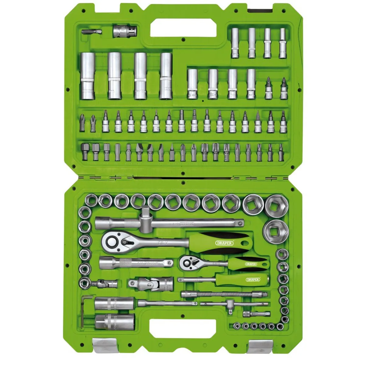 100PCE Draper Metric Socket Set - Image 1