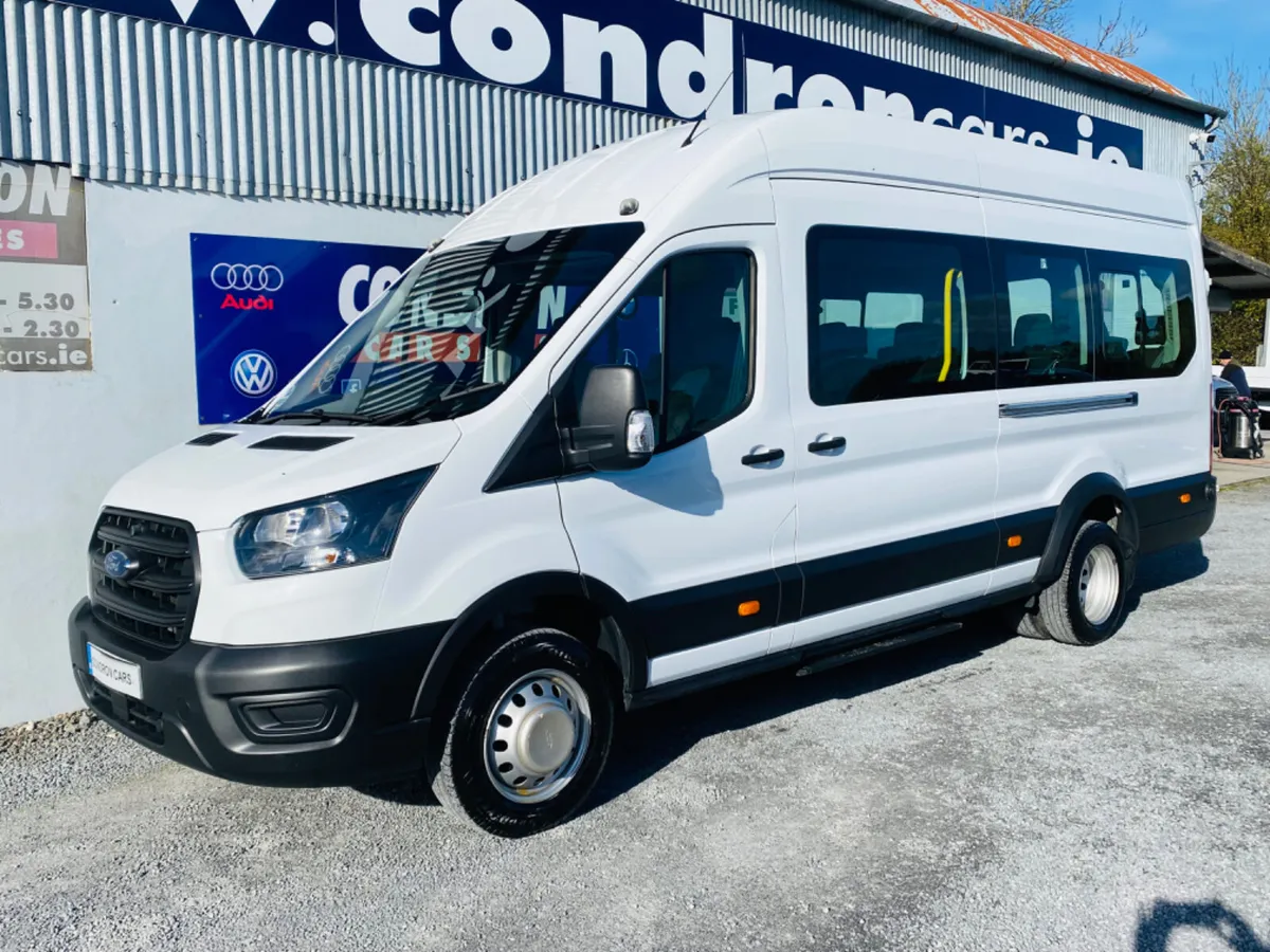 2021 FORD TRANSIT 2.0 TDCI 460 17 SEATER MINI BUS - Image 1