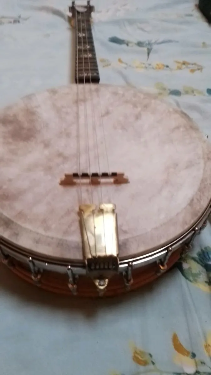 Antique vintage Orpheum No 1 Tenor Banjo - Image 4