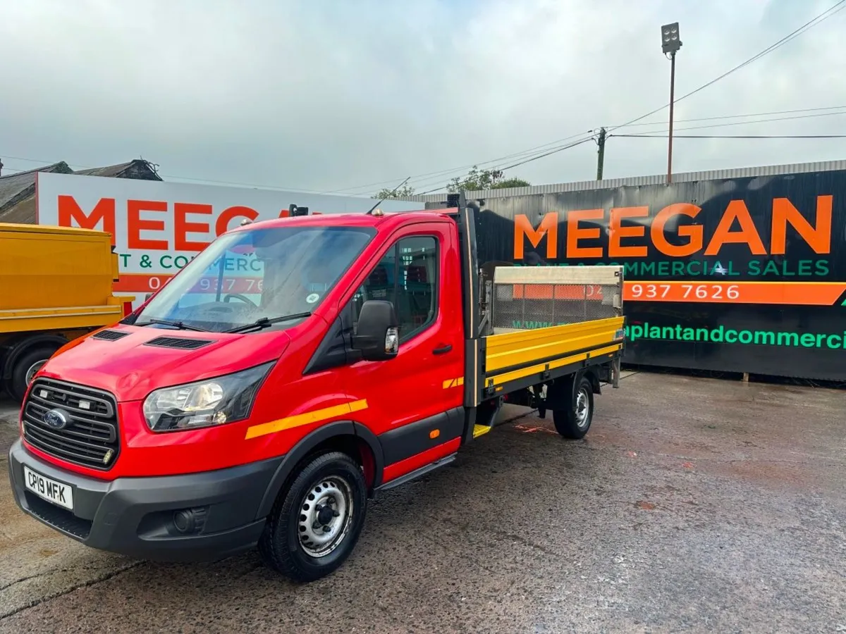Ford Transit 2019 Drop Side With Tail Light - Image 3