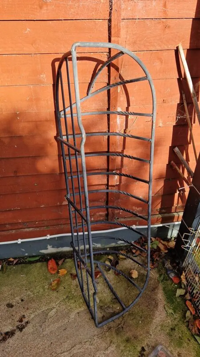 Iron trough basket/ Metal Wall Planter for sale in Co. Dublin for €30 on DoneDeal