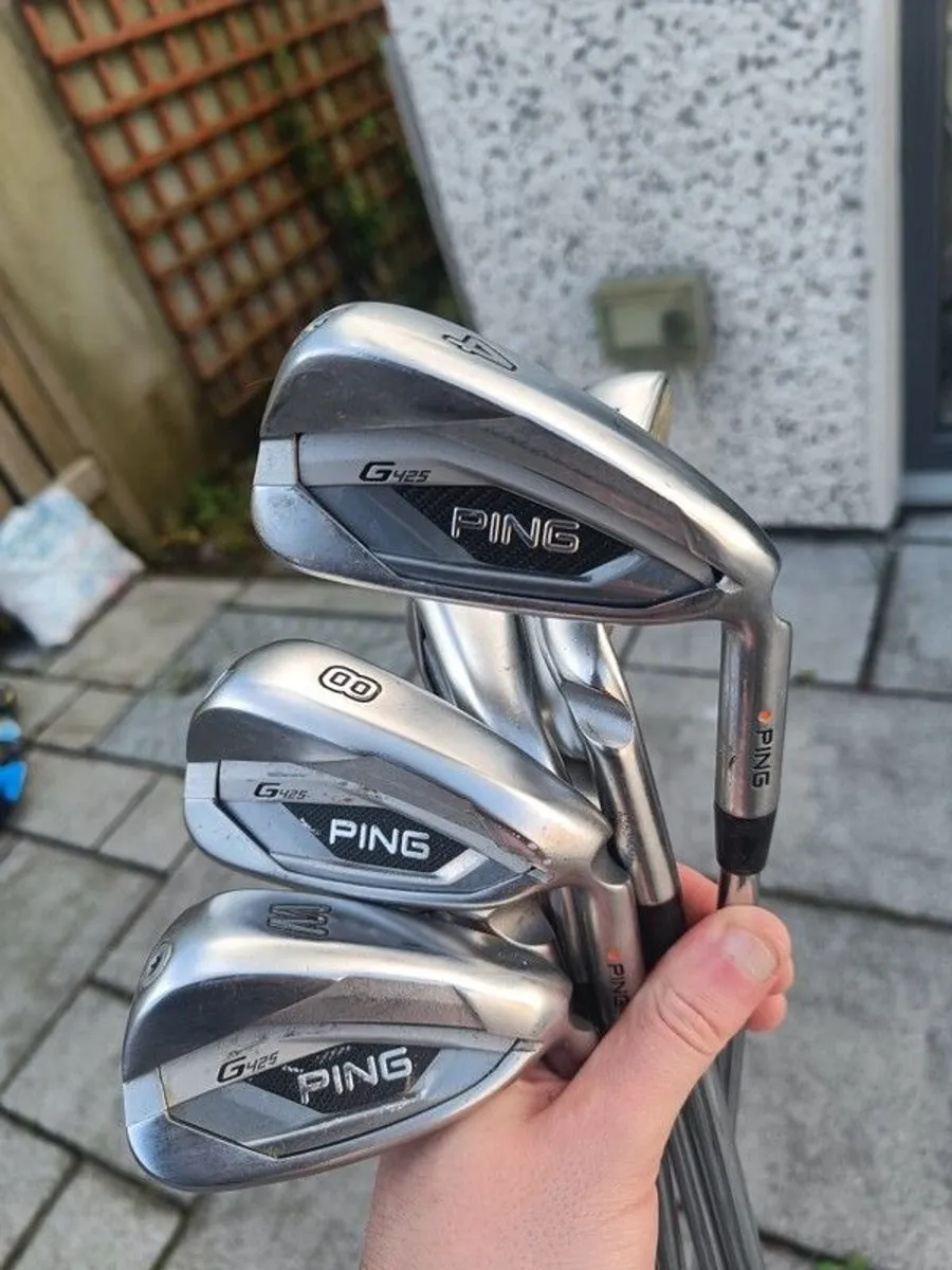 Ping G425 steel irons 4PW for sale in Co. Dublin for €900 on DoneDeal