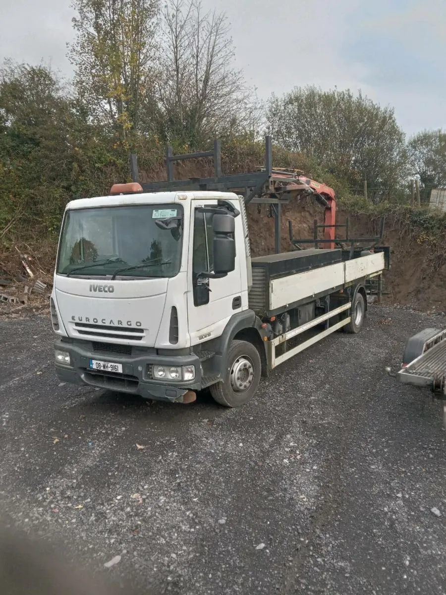 Iveco pole lorry / Crane Truck - Image 1