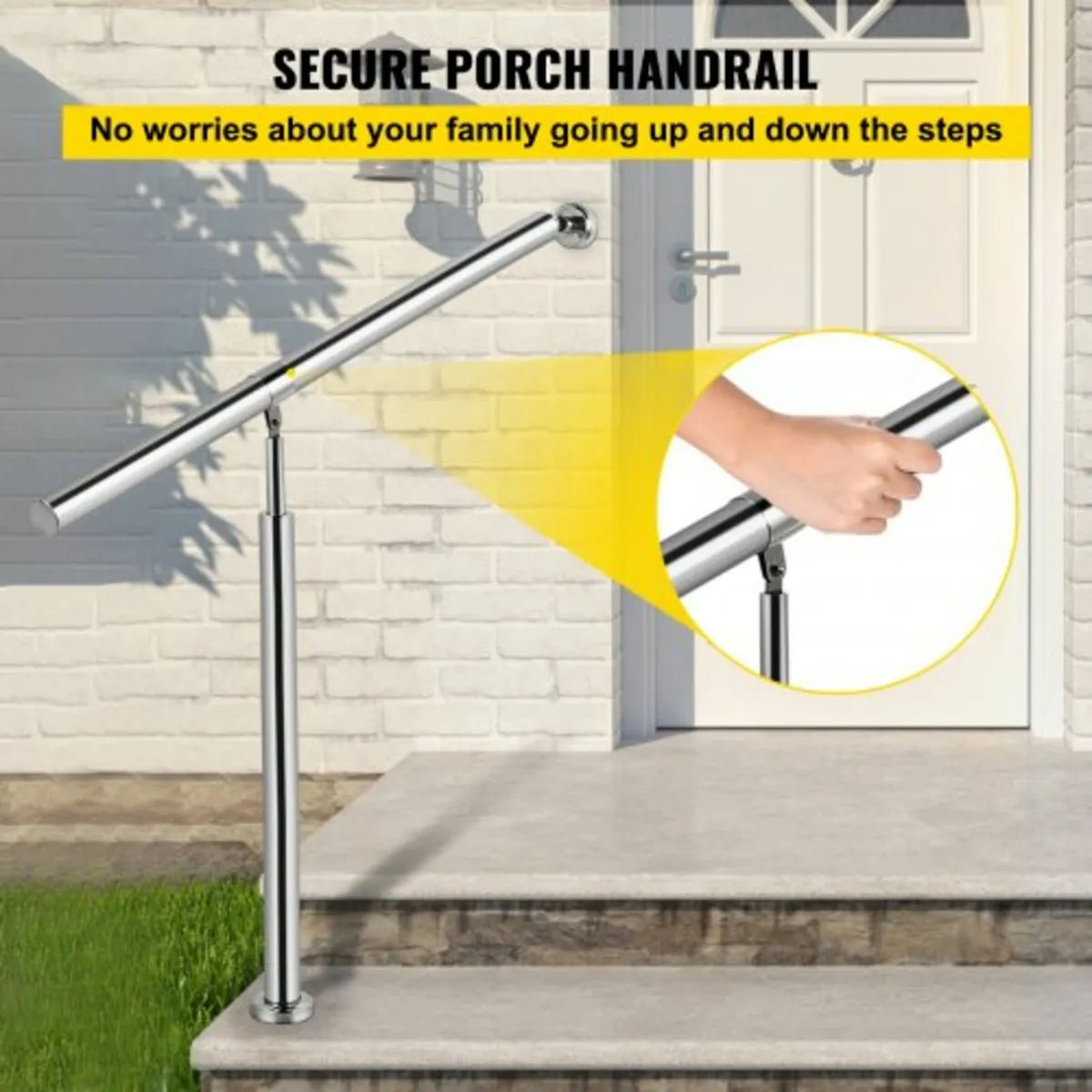 Step Handrail 1 Steps Stainless Steel Stair Railin for sale in Co. Dublin for €140 on DoneDeal