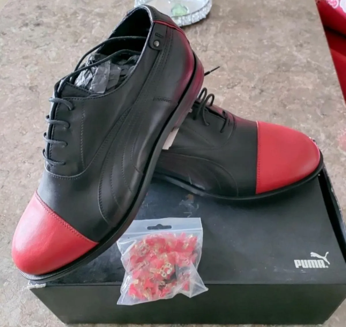 Ferrari golf shoes hotsell