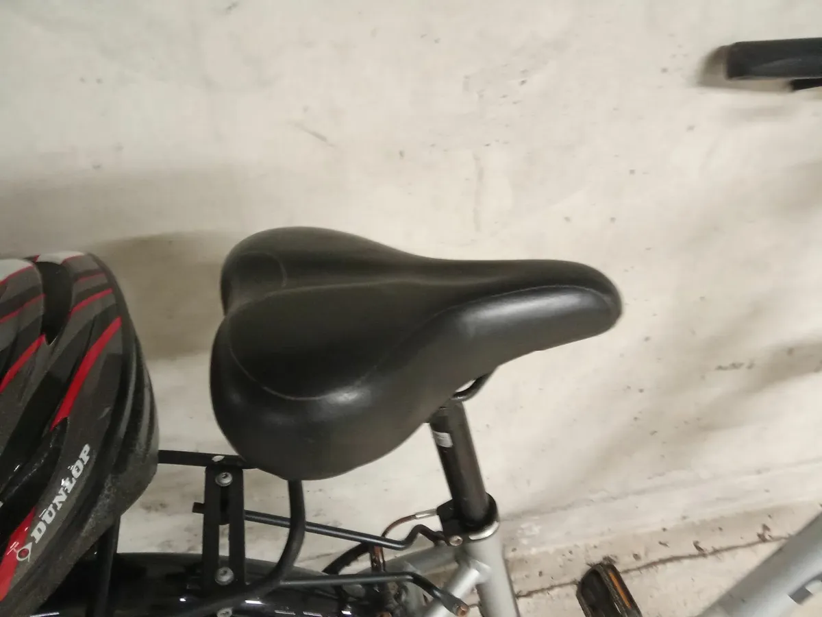 Ladies bike with new Dunlop helmet for sale in Co. Galway for 220 on DoneDeal